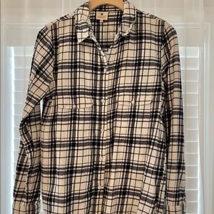 Sundry Blue Flannel Shirt